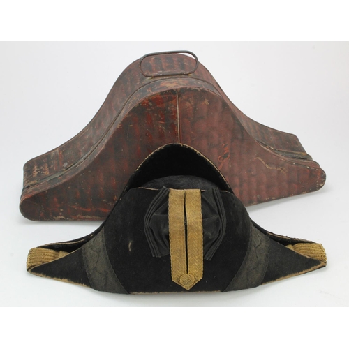 1031 - Coldstream Guards Officers Bicorn Hat: Excellent quality Guards Officers Bi Corne hat Attributed to ... 