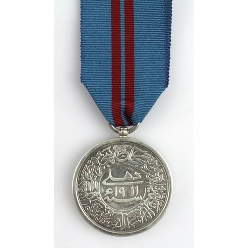 1057 - Delhi Durbar Medal 1911, unnamed as issued, silver