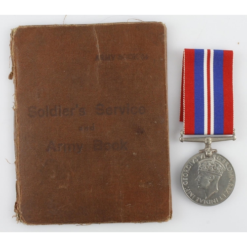 1095 - Family group to Father and Son to 129152 Robert Barber (no medals) and 14859969 Pte Philip Barber Lo... 