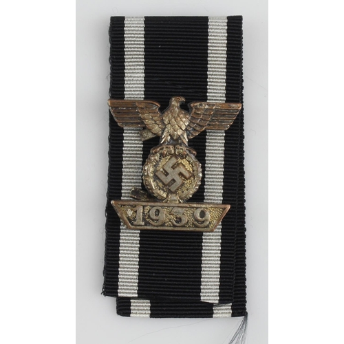 1109 - German 1939 bar to the Iron Cross 2nd class.