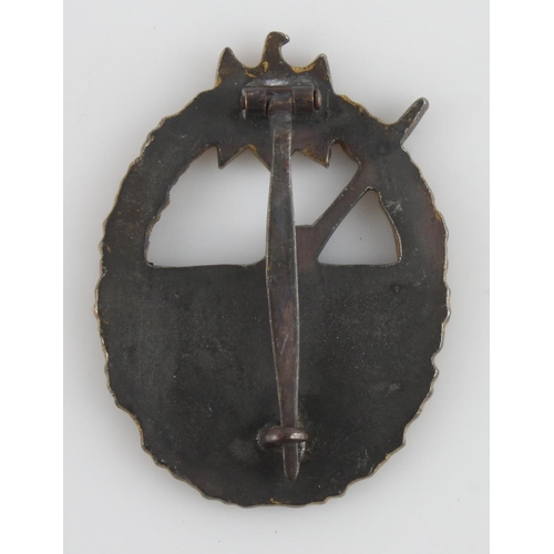 1157 - German Coastal Artillery Kriegsmarine war badge.