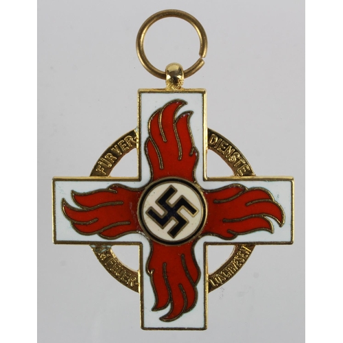 1169 - German Fire Brigade Bravery Cross.