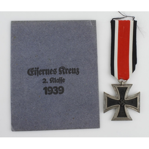 1192 - German Iron Cross 2nd class in packet of issue.