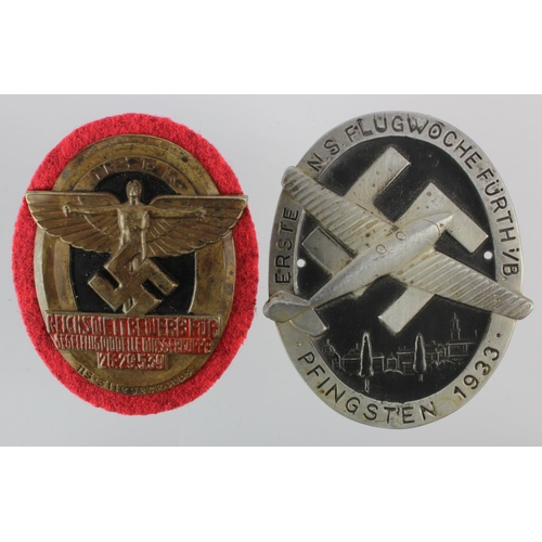 1227 - German NSFK badges 2x.