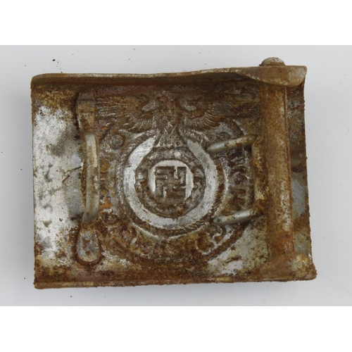 1249 - German SS belt buckle in untouched condition sleeper condition