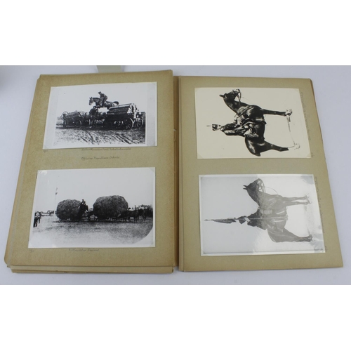 1281 - German WW1 collection of 50 photos mixture of originals and later copies including various parades t... 