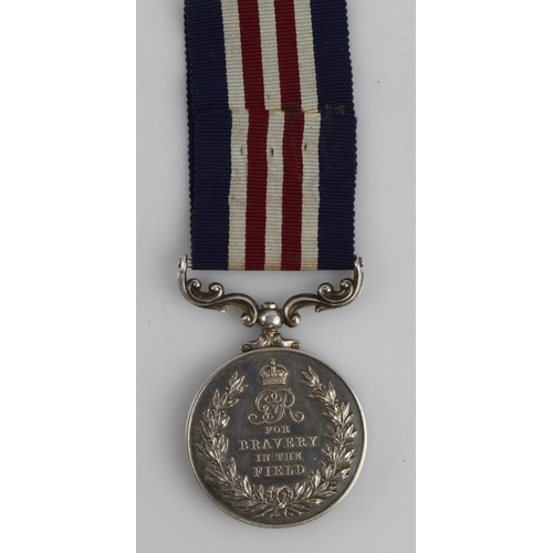 1427 - Military Medal GV named (490424 L/Cpl A Mitchell RE. (Duplicate) ). Served 73rd Field Company Royal ... 