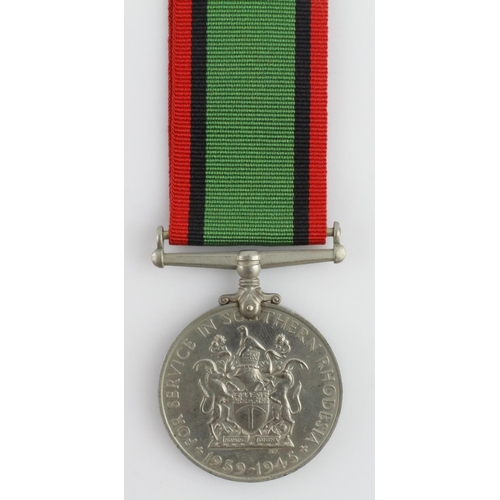 1558 - Southern Rhodesia Service Medal 1939-1945, unnamed as issued. Scarce