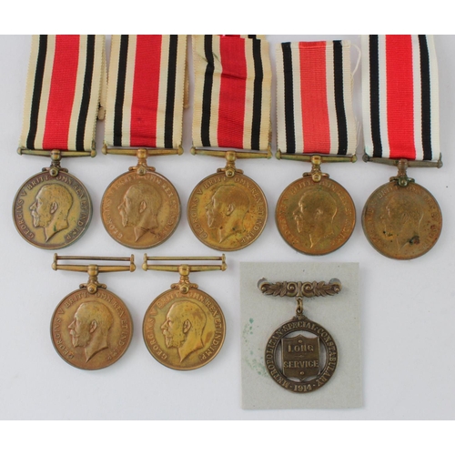 1567 - Special Constabulary Medal collection - all GV (coinage head) - William Grigor, William W. Thompson,... 