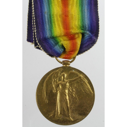 1621 - Victory Medal named (16392 Pte B Mulley Essex R). Killed In Action with the 11th Bn on 26th Sept 191... 