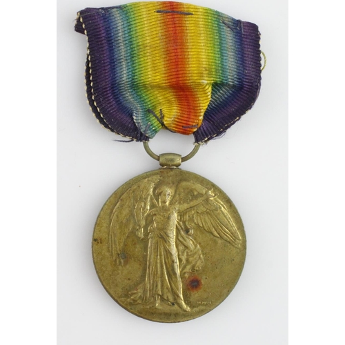 1623 - Victory Medal named (2.Lieut W K E Mansbridge). Killed In Action 4th October 1917 with the 4th Bn Lo... 