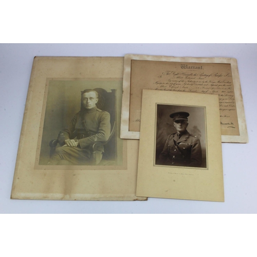 1696 - WW1 interest - items relating to Albert Edward Amos, born Colchester. Served 2258 Suffolk Yeomanry a... 