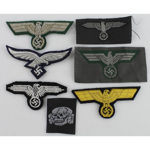 1775 - WW2 German 3rd Reich breast eagles insignia.