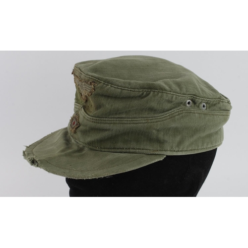 1806 - WW2 German Africa Corps Tropical Cap.