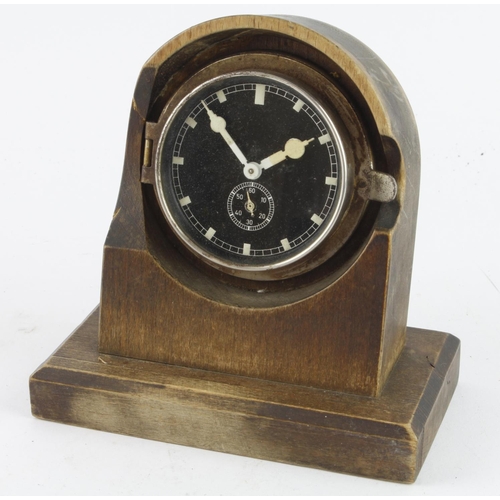 1816 - WW2 German Heer (Army) Funkeruhen Duty Radio Operators Clock Circa 1943. Maker: Tobias Bauerie & Son... 