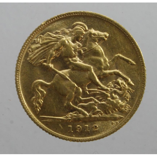 20 - Half Sovereign 1912 EF