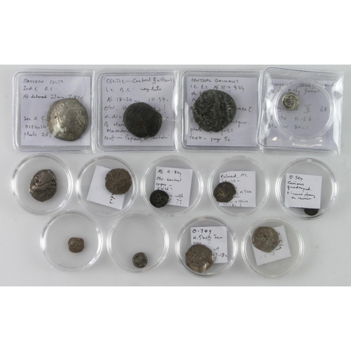 274 - Ancient & Hammered Coins & Tokens (13): Ancient Greek: Massalia (Cisalpine Gaul) AR Drachm, hd of Ar... 