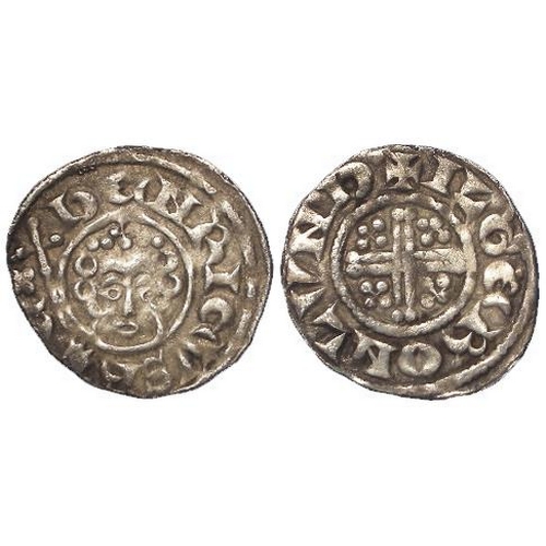 368 - Short Cross silver Penny of Henry III, Class 7b1, Ilger on Lund (London), S.1356B, 1.45g, nVF