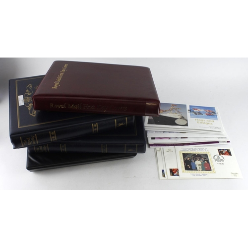 GB & Commonwealth Coin Covers (70) in three albums plus a spare album