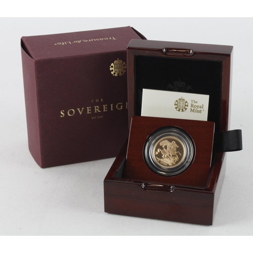 76 - Sovereign 2020 Proof FDC boxed as issued