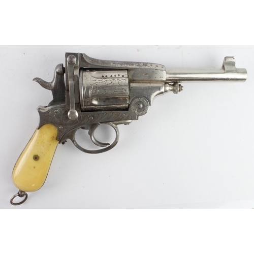 760 - Montenegrin double action Gasser revolver, circa 1880, double-action, chambered in 11.3×36mmR, 5 in.... 