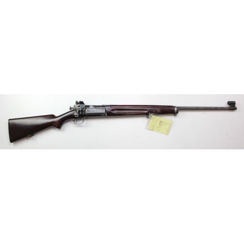 773 - Rifle a very scarce M1896 Krag Military Rifle converted for sporting use. Barrel 26