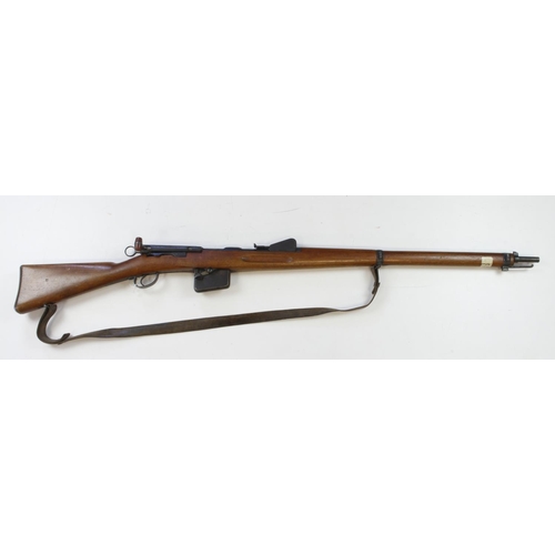 782 - Swiss 7.5 x 53.5mm  Schmidt Ruben Model 1889 service rifle: Early 20th Century straight-pull bolt-ac... 