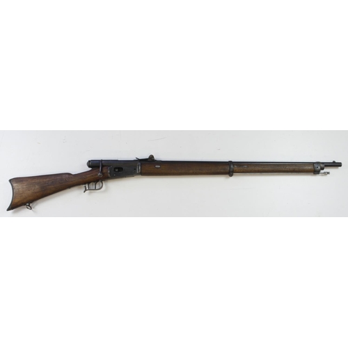 783 - Swiss .41 Vitterli Model 1871 Stutzer service rifle, early 1870s bolt-action rifle with matching ser... 