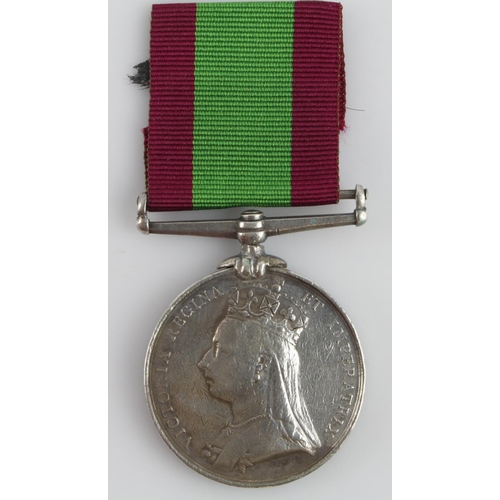 849 - Afghanistan Medal 1881 no clasp, Renamed (Sepoy Hertha 2/25th Regt N.I.). Sold as seen