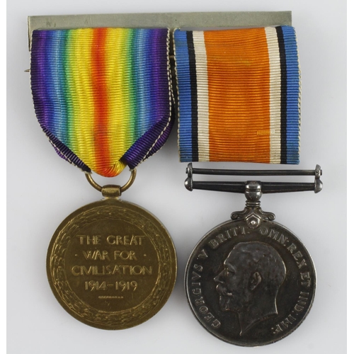 932 - BWM & Victory medal (26964 Pte. A. Menzies R. Scots)