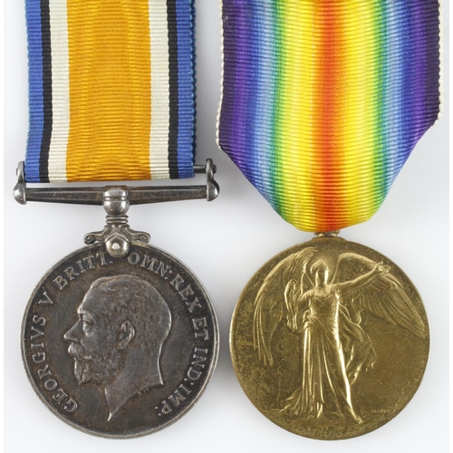 938 - BWM & Victory medal (410141 Pte. A. Morris 38th Can. Inf.) Died 2nd Dec. 1916, buried in Edinburgh (... 