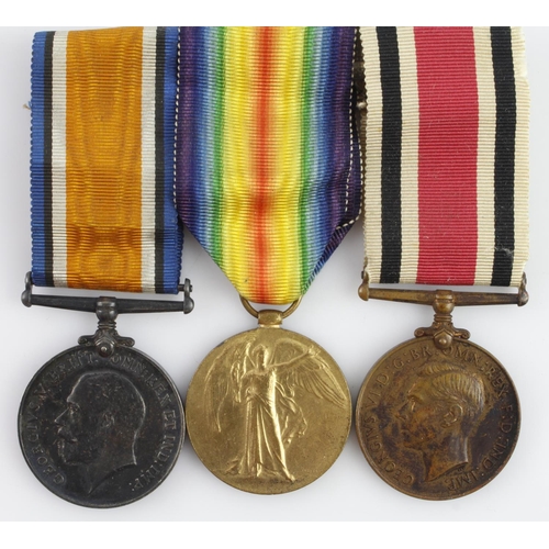 939 - BWM & Victory Medal (42306 Pte J Neath R. Scots) GVI Special Constabulary Medal (John Neath).  (3)