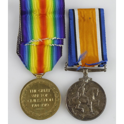 952 - BWM & Victory Medal named (Lt Col H Lloyd-Williams). MID to ribbon. MID confirmed on Medal Card. Ser... 