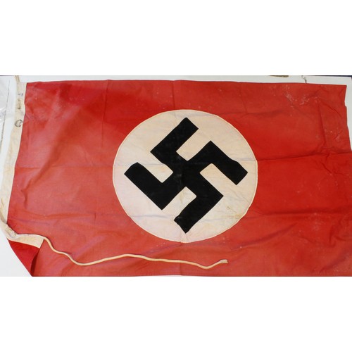 1791 - WW2 German 3rd Reich NASDAP flag dated on spine Berlin 1939, service wear.