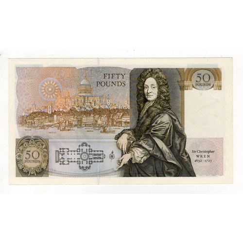 254 - Somerset 50 Pounds (B352) issued 1981, FIRST RUN 'A01' prefix, serial A01 355500 (B352, Pick381a) Un... 