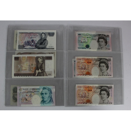 263 - Bank of England (17), a good collection of mid series FIRST PREFIX notes all with '01' prefixes, in ... 