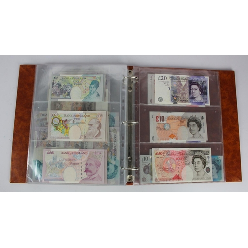 278 - Bank of England (62), collection in an album including Peppiatt white 50 Pounds Bernhard, O'Brien wh... 