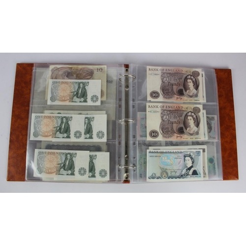 278 - Bank of England (62), collection in an album including Peppiatt white 50 Pounds Bernhard, O'Brien wh... 