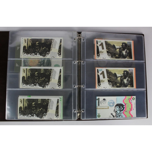 289 - Bank of England, Treasury, Transitional and Military (87), a collection of 1 Pound notes in Hendon A... 