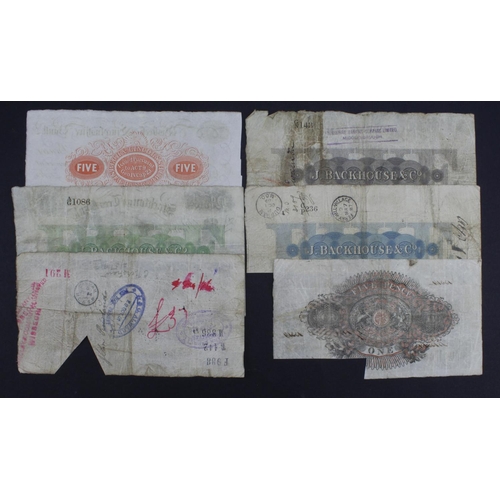 309 - Provincial Banks (6), Christchurch & Wimborne Bank 1 Pound dated 1825, serial No. 13314 for Dean, Cl... 