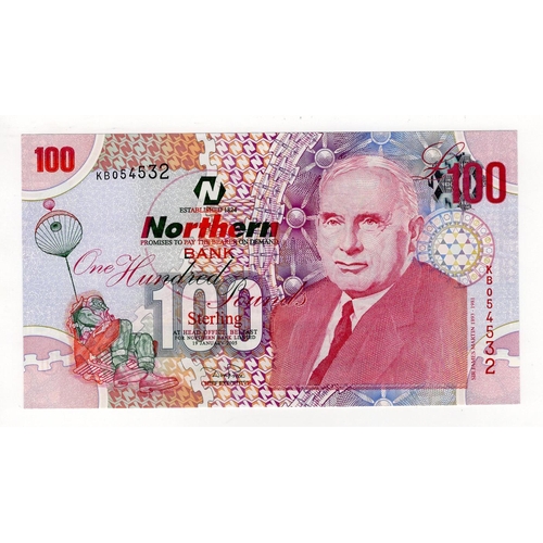 430 - Northern Ireland, Northern Bank Limited 100 Pounds dated 19th January 2005, signed Don Price, serial... 