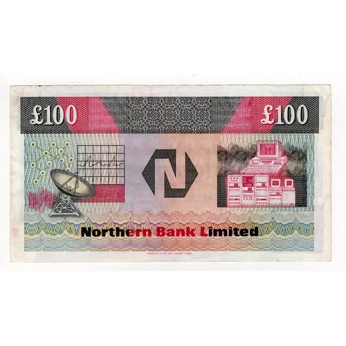 431 - Northern Ireland, Northern Bank Limited 100 Pounds dated 1st November 1990, signed S.H. Torrens, ser... 