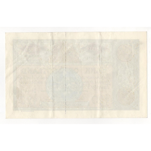 466 - Scotland, Bank of Scotland 20 Pounds dated 5th May 1969, this an emergency issue of only 25,000 prin... 