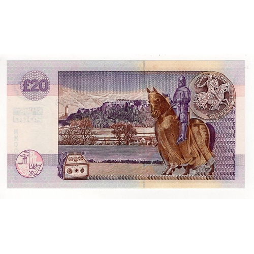 486 - Scotland, Clydesdale Bank 20 Pounds dated 25th March 2006, 1st January 2000, a Commemorative Year 20... 