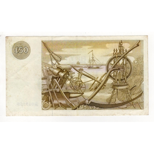 492 - Scotland, Clydesdale Bank 50 Pounds dated 3rd September 1989, signed A.R. Cole Hamilton, serial A/AD... 