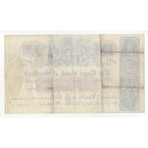 523 - Scotland, Royal Bank of Scotland 100 Pounds dated 1st October 1949, signed Thomson & Brown, serial E... 