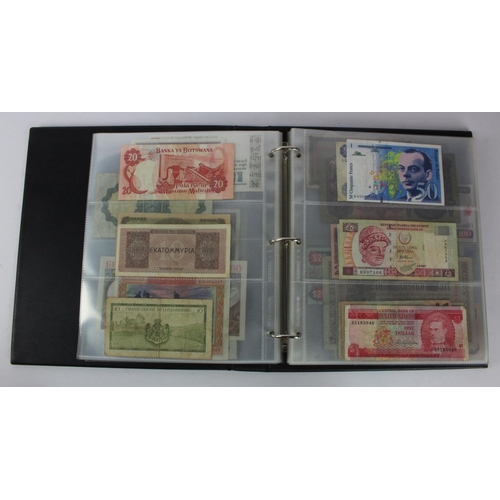 946 - World (122), collection in album including Malta 1 Pound 1951, Italy 1000 Lire 1947, Ceylon, France,... 