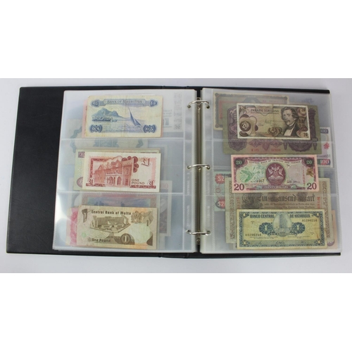 946 - World (122), collection in album including Malta 1 Pound 1951, Italy 1000 Lire 1947, Ceylon, France,... 