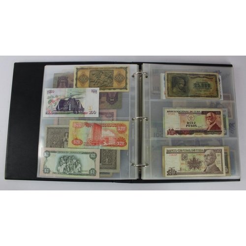 946 - World (122), collection in album including Malta 1 Pound 1951, Italy 1000 Lire 1947, Ceylon, France,... 