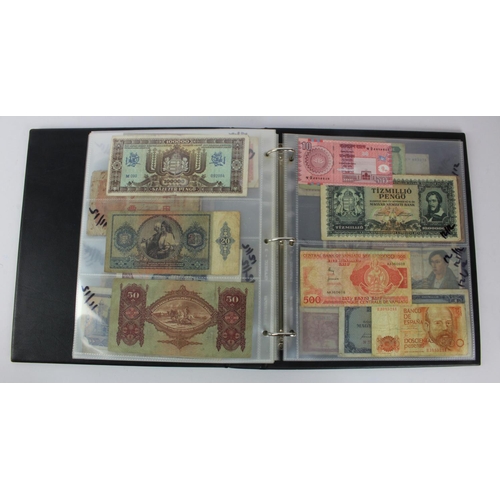 946 - World (122), collection in album including Malta 1 Pound 1951, Italy 1000 Lire 1947, Ceylon, France,... 